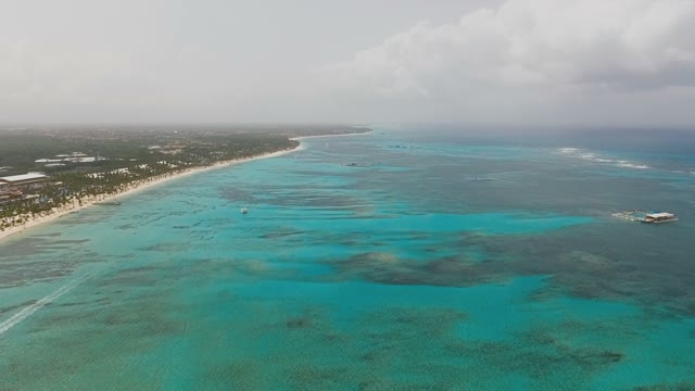 Quiet Resort Area And Mesmerizing Blue Sea