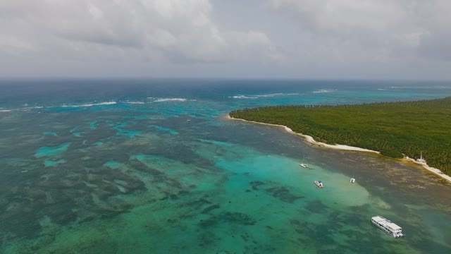 Beautiful Sea And Magnificent Coast Of A Tropical Resort