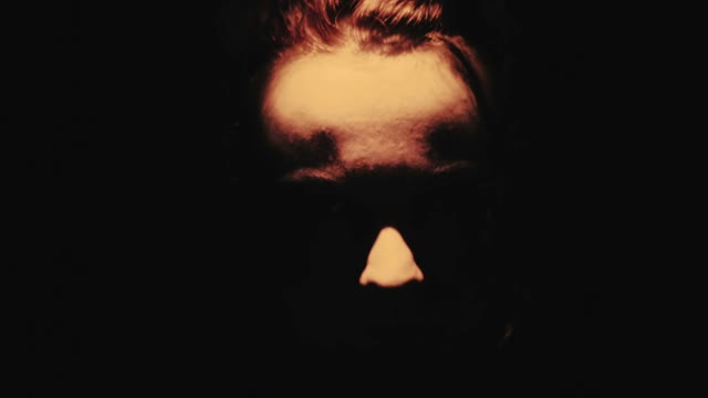 Scary Face Man Close