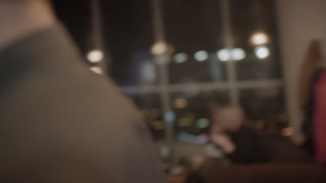 Man Carries A Hookah For Guests Close-up
