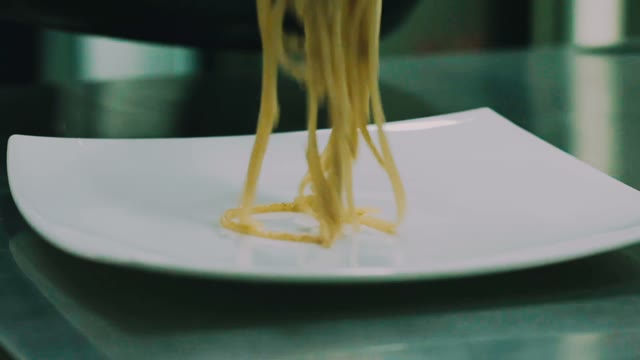 Pasta Spread Frying Pan Close