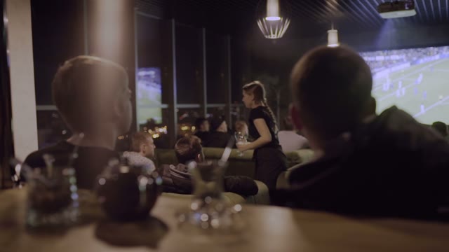 Men Watching Football
