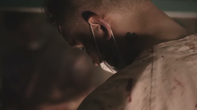 Crazy Doctor Prepares Tools For The Next Victim