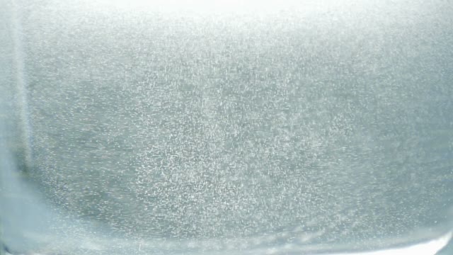 Bubbles In A Water Close-up