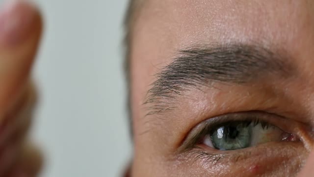 Eye Of A Man Close-up