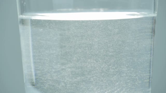 Bubbles In A Water Close-up