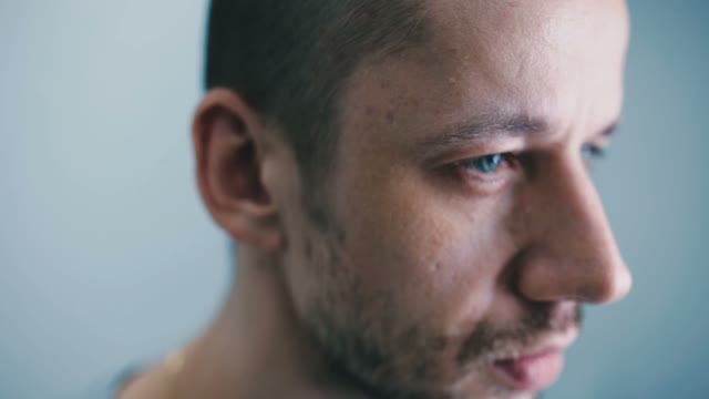 Face Of A Man Close-up
