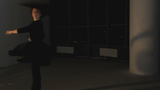 Girl Spinning Dancing