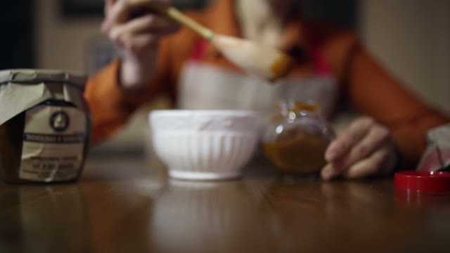 Honey And A Wooden Spoon