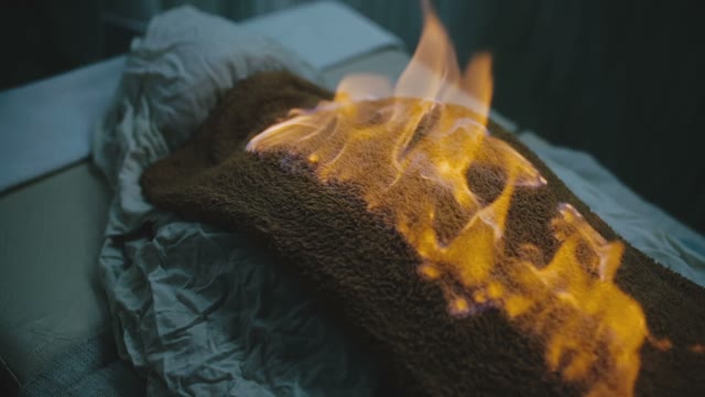 Cosmetic Procedure Performed With Fire