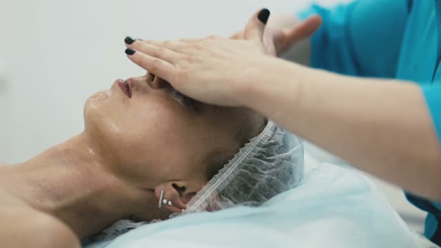 Beautiful Girl Doing Spa Procedures
