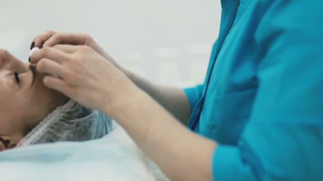 Girl Doing Spa Facial Treatments