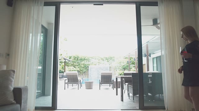 Girl Goes Veranda