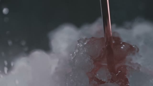 Berry Syrup In A Shisha Flask