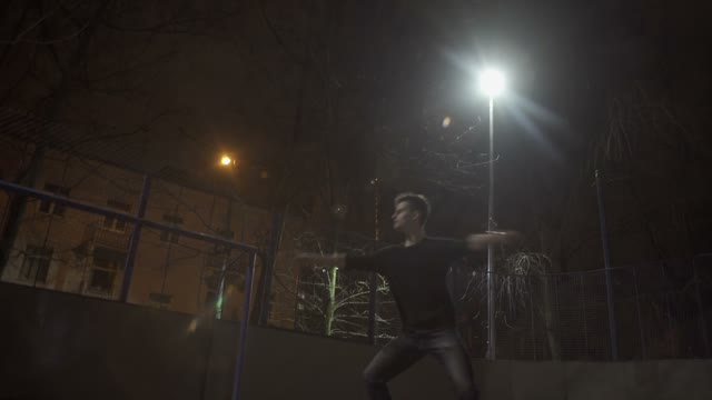 Dancer Man Kneads On The Street