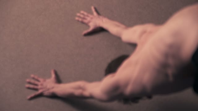 Dancer Man Kneads The Body
