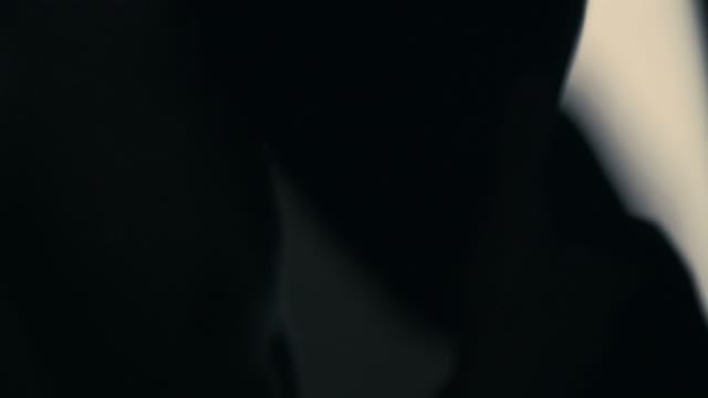 Body Of The Dancer Man In Darkness