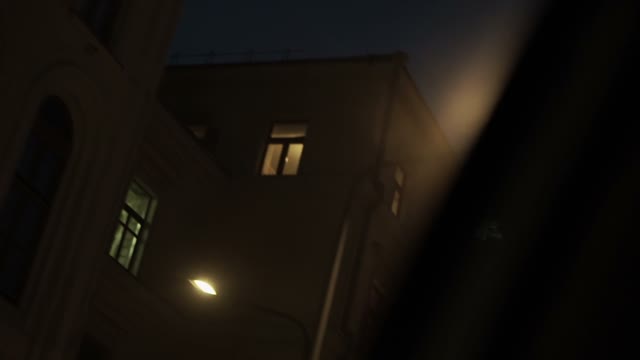 In The Windows Of Houses The Light Is On