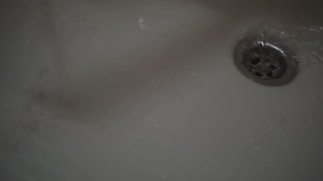Stream Of Water In The Sink