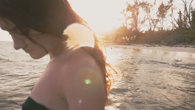 Girl And Sea