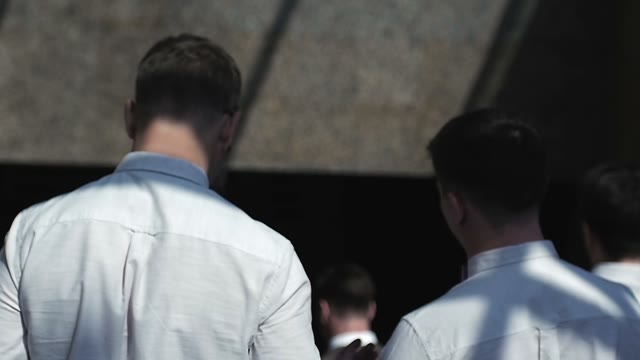 Elegant Men Go Down In The Underground Transition