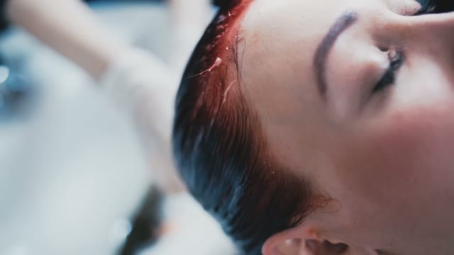 Girl With Red Hair Is Waiting
