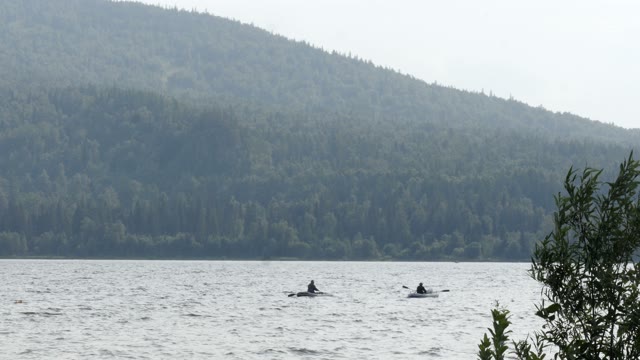Boats Sail In The Lake