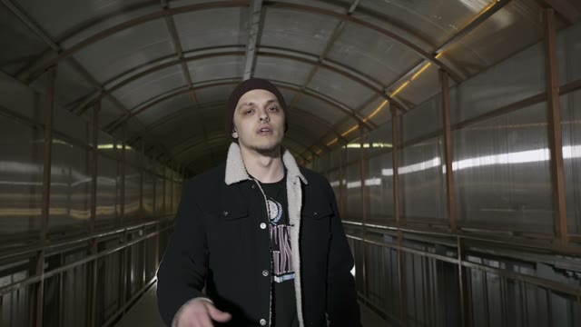 Guy Reads Rap And Moves Aside