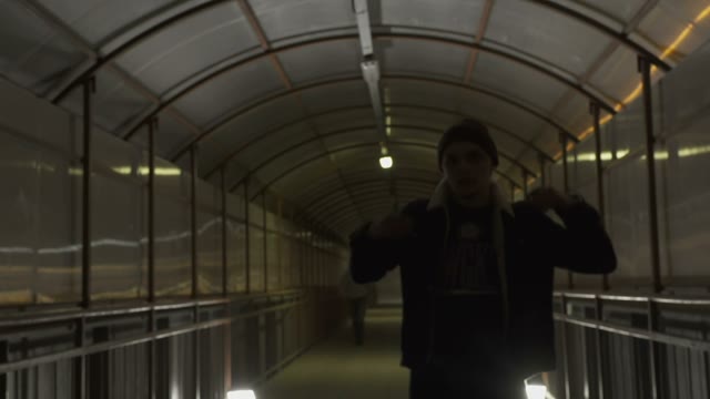Rapper Stands Dark