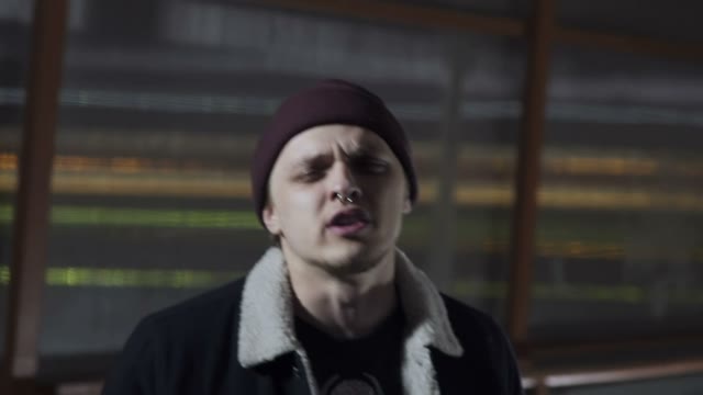 Guy Emotionally Reads Rap