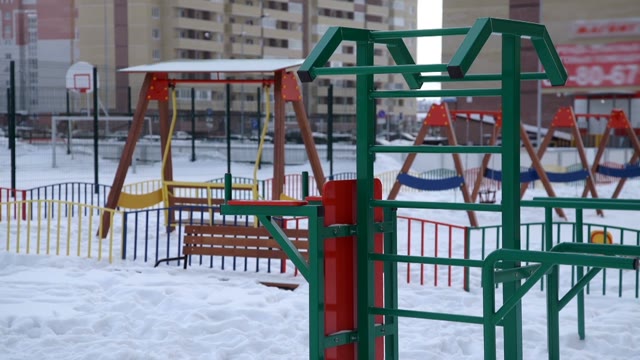 Snowy Winter Playground