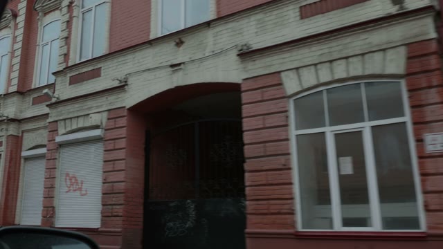 Urban Buildings In Gloomy Weather
