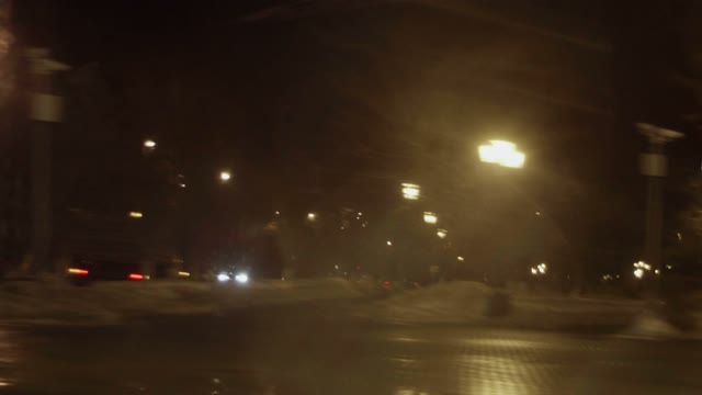 Bright Lights And Glowing Signs On The Streets Of The City