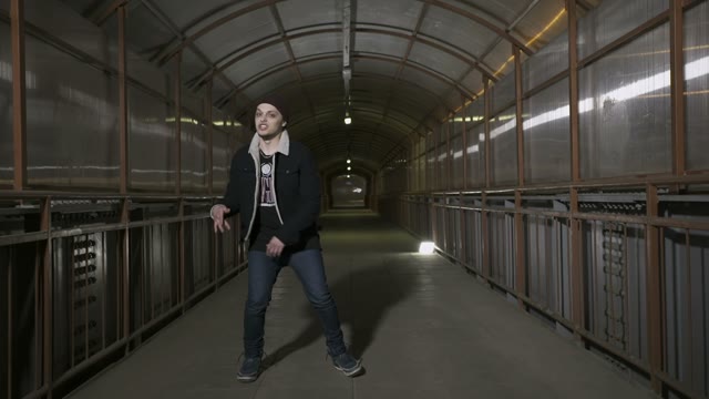 Guy Sings Rap And Waving His A