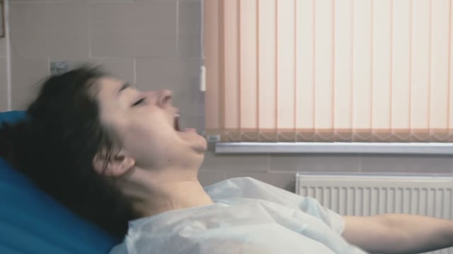 Woman Gives Birth In The Hospital